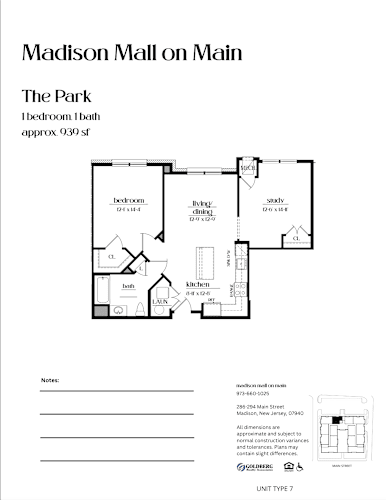 Floor Plan  The Park 939