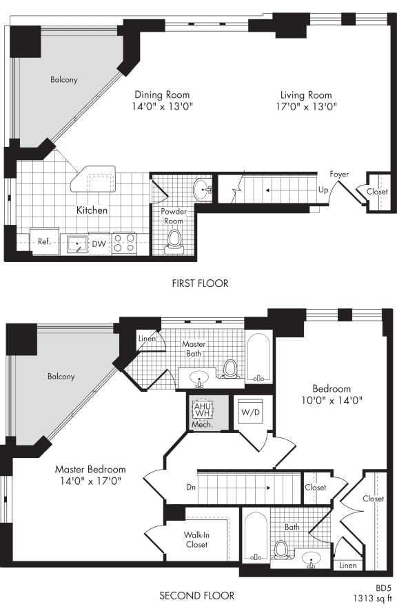 Studio, 1, 2 & 3 Bedroom Harbor East Apartments Spinnaker Bay