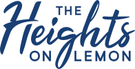 the heights on lemon logo design