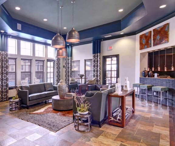 Clubhouse Interior at Wellington Grande Apartment Homes, Longview, Texas, 75605