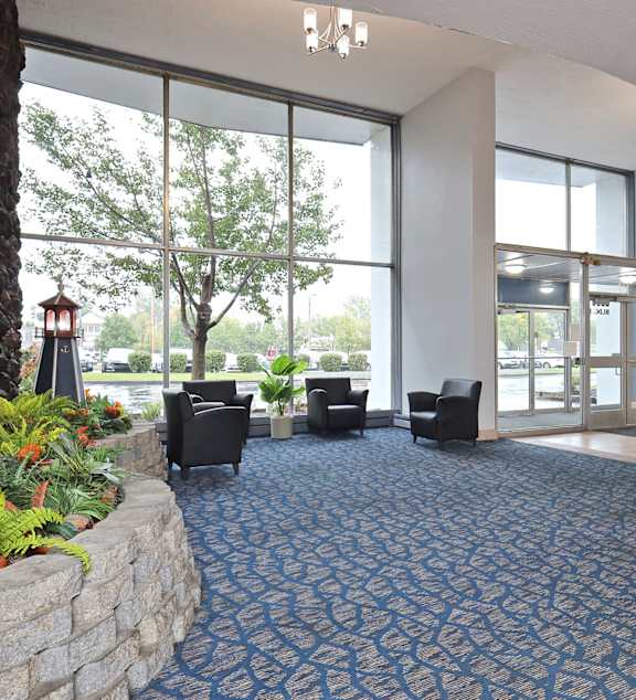 Lobby at Water's Edge Apartments in Euclid, OH