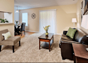 Thumbnail 3 of 13 - Furnished living room