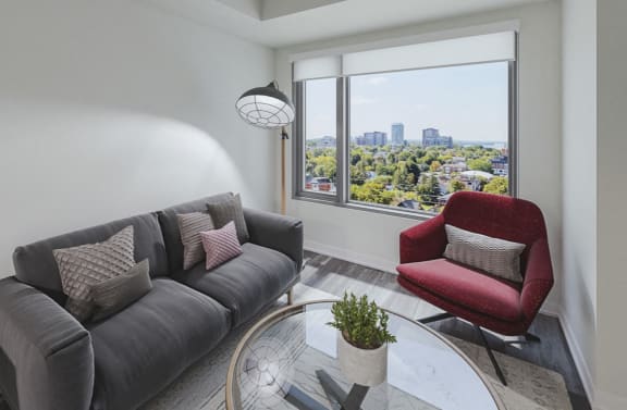 Living Room with large picture window
