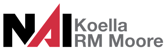 A red letter A followed by the words Koella RM Moore.