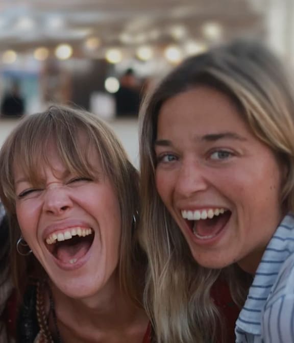 a group of women laughing and having fun at Waldo Heights, Kansas City, 64131