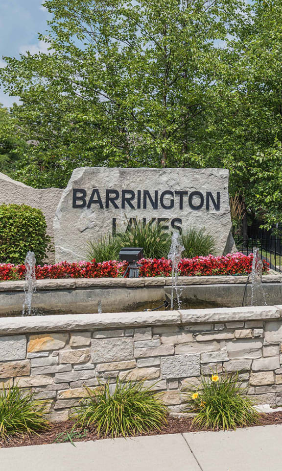 Barrington Lakes Apartments Entrance