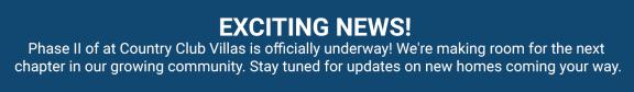 Phase II update for Country Club Villas