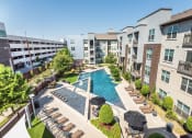 Thumbnail 1 of 12 - AVANT on Market Center - Geometric pool