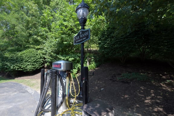 Car wash station at Cumberland Crossing in Rhode Island 02864