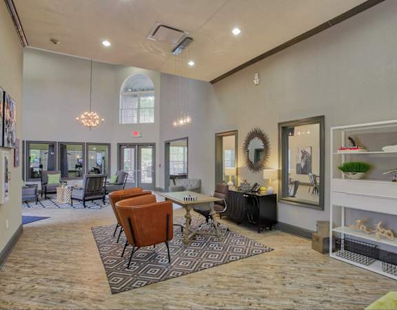 the preserve at ballantyne commons community living room
