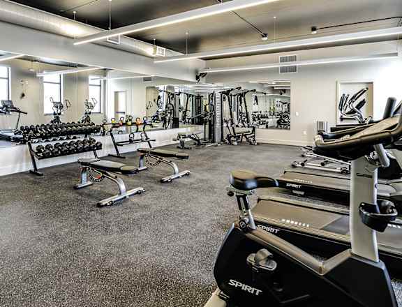 Large Luxury Fitness Center at Tiburon Ridge, Omaha, NE 68136