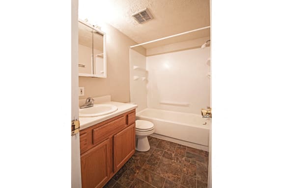 Studio, one and two bedroom floor plans at the Fairway Apartments in Ralston, NE