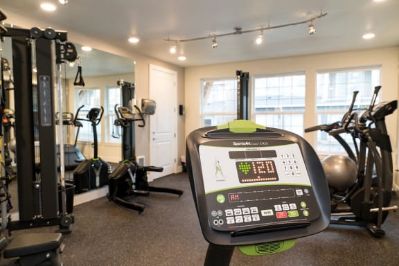 Fitness Center at 5100 Summit Apartments
