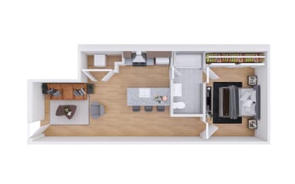  Floor Plan The Heir Unit 106