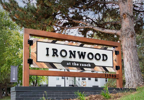 Ironwood at the Ranch Apartments Signage