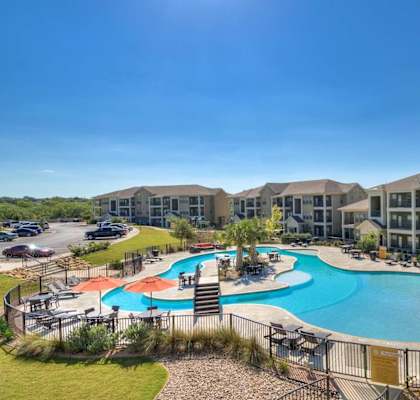 Sparkling Swimming Pool at La Contessa Luxury Apartments, Laredo, 78045