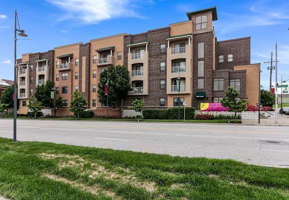Street view, Jazz District Apartments, Kansas City, MO