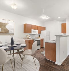 Dominium-Copper Cove-Virtually Staged Kitchen and Dining Room