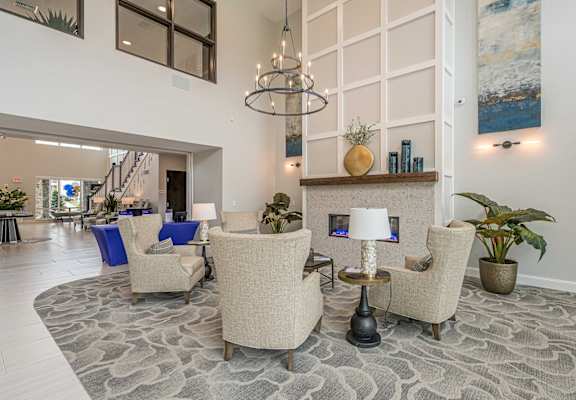 Clubhouseat Heron Ridge 62+ Apartments, Kissimmee, Florida