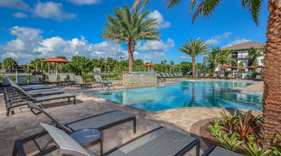 Swimming Pool  at Palm Ranch Luxury Apartments in Davie, FL