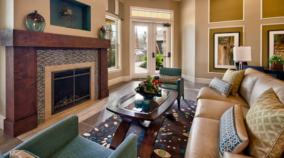 Fireside Lounges at Bennett Creek Apartments in Jacksonville, FL