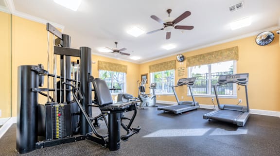 Apartments with a Gym at Brandywine Affordable Apartments in Tampa FL