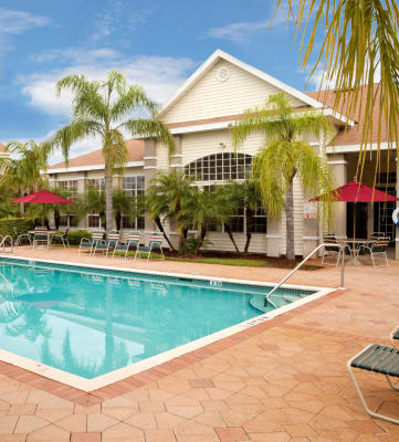 Resort-Style Pool at College Park Affordable Apartments in Naples FL