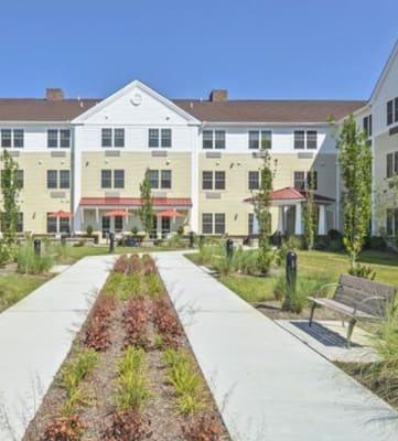 Courtyard at Meadow Green Senior Apartments  in Toms River NJ