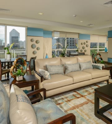 Clubhouse at West Brickell View Senior Apartments in Miami, FL