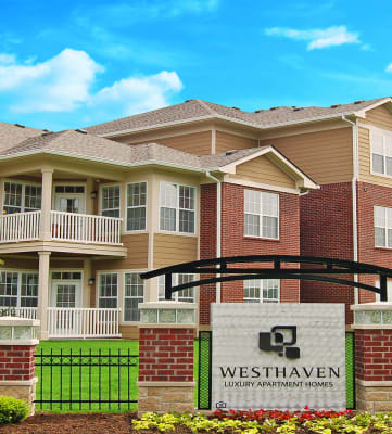 Apartment Building Exterior at Westhaven Luxury Apartments