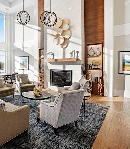 Lounge Area at The Legends of Blaine 55+, Blaine, 55449