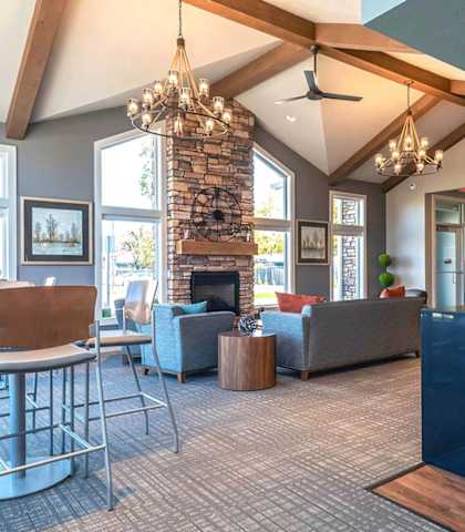 River East_Community Room at RiverEast, Council Bluffs Iowa