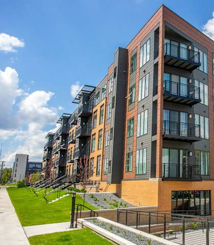 Exterior View at Union Flats, St. Paul