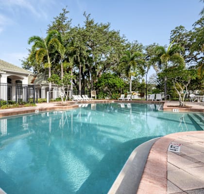 Swimming Pool at Brandywine Affordable Apartments in Tampa FL