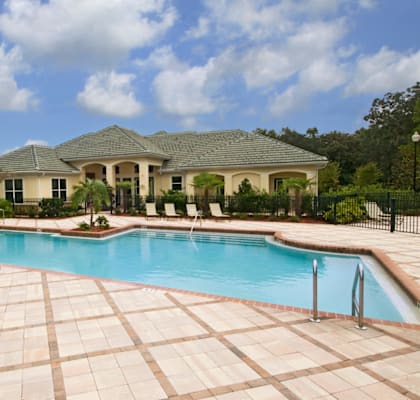 Resort-Style Pool at Brook Haven Apartments in Brooksville, FL