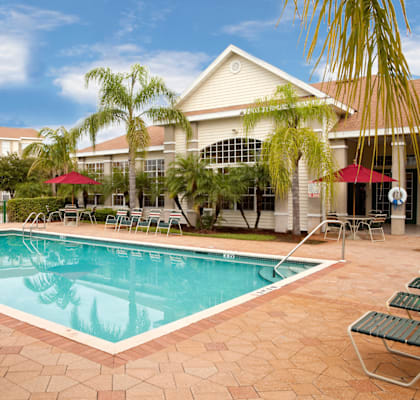 Resort-Style Pool at College Park Affordable Apartments in Naples FL