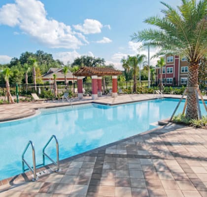 Resort-Style Pool at Fort King Colony in Zephyrhills, FL