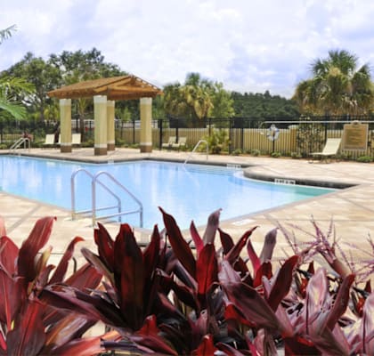 Swimming Pool at Hudson Ridge Apartments in Port Richey, FL