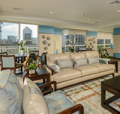 Clubhouse at West Brickell View Senior Apartments in Miami, FL