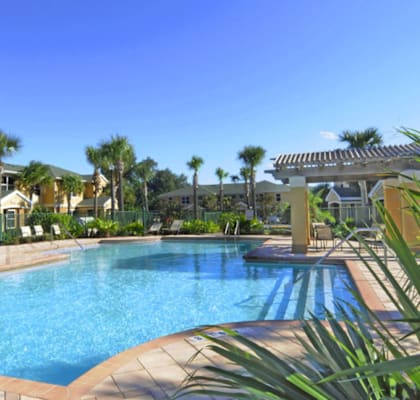 Swimming Pool at Royal Palm Key Affordable Apartments in Tampa FL