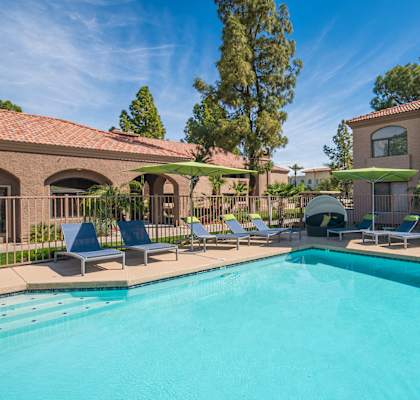 Outdoor Swimming Pool at Salado Springs, Arizona