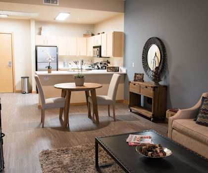 Living Room and Dining  at FREMONT MEWS, California, 95814