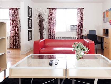 Oak Ridge Apartments Living Area