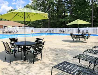 Pool at Woodland Creek Apartments