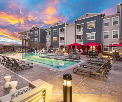 Beautiful Apartments in Colorado with Resort Style Swimming Pool