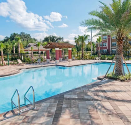 Resort-Style Pool at Fort King Colony in Zephyrhills, FL