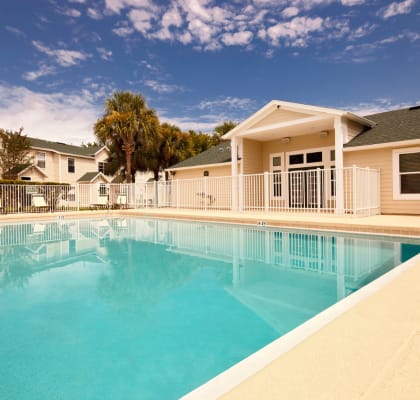 Resort-Style Pool at Timberleaf Affordable Apartments in Orlando, Florida