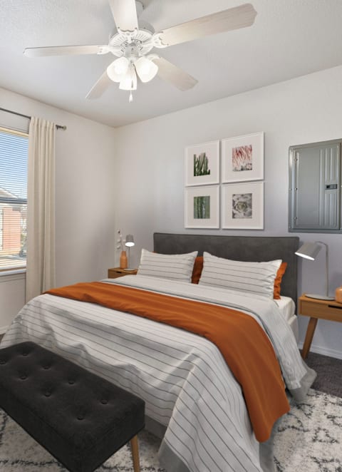 Virtually Staged Bedroom at Chapel Ridge of Gallatin, Gallatin