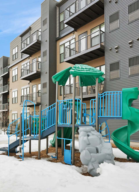 Playground at Millberry Apartments, Minnesota