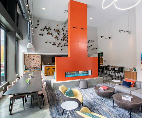 Common Room at Union Flats, St. Paul Minnesota